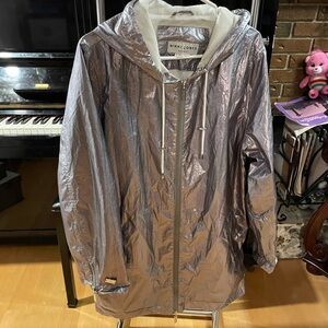Nikki Jones Silver Metallic Jacket